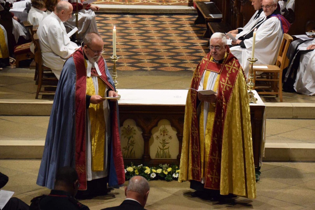 elwincockett's tweet photo. Much celebration in Havering as Mike Power is commissioned as Area Dean tonight @chelmsdio https://t.co/z8so8IsUw7