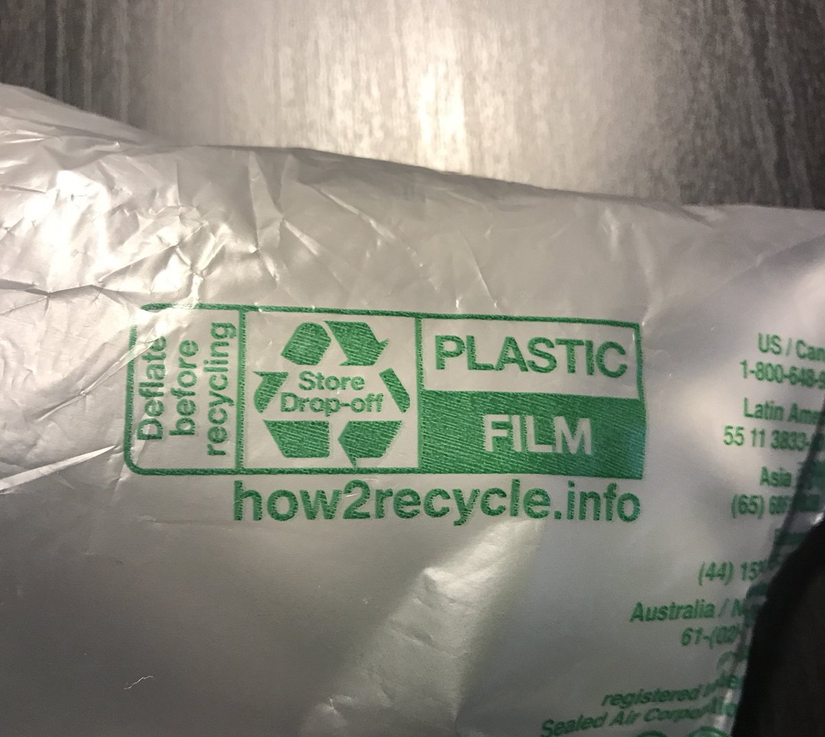 timlindgren's tweet photo. This diagram made it clear that I could recycle this ambiguous plastic bag-like thingy - great example of effective design for the public good from @How2Recycle. Love their mission to "standardized labeling system that clearly communicates recycling instructions to the public." https://t.co/YoX0MfHYSX