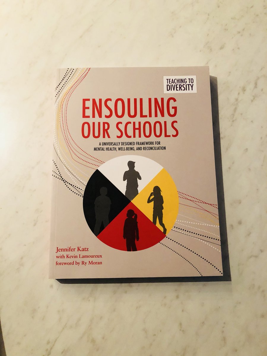 Never stop learning. There’s always room for improvement! Excited to read Ensouling Our Schools by Jennifer Katz and my old prof from U of Winnipeg @KevinLamoureux