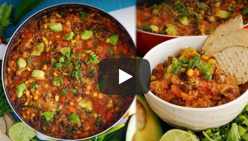 TheMasterVegan's tweet photo. Want to try an easy to make quinoa chili? - https://t.co/vyB75YOnZT  
 #vegan   #recipe   #veganrecipe   #vegetarian https://t.co/wph4htax89