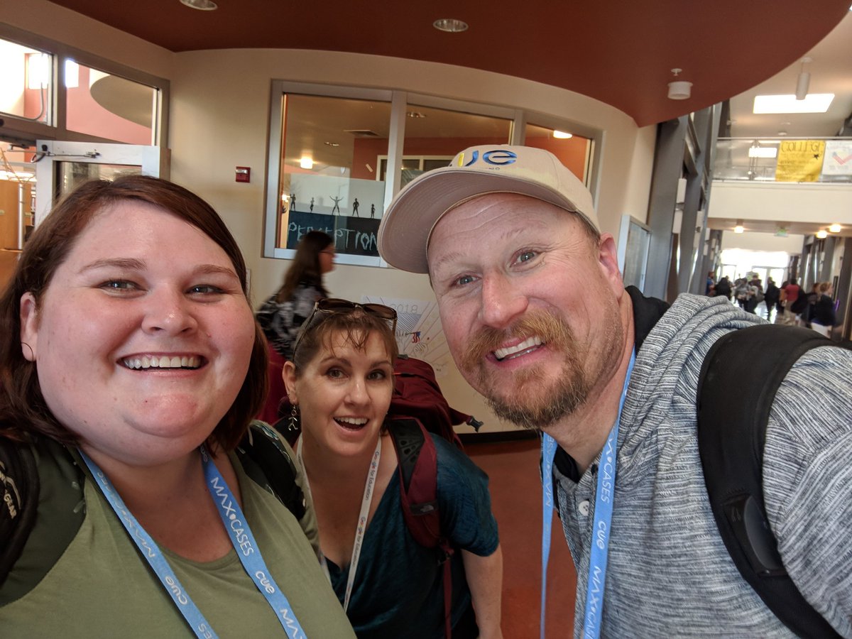crysadunn's tweet photo. Awesome time at #fallcue learning tricks, meeting new people, reconnecting with old friends, and sharing my love for @classcraftgame Don't be afraid to #BuzzTheEDUTower I'll be your #TechWingman anytime https://t.co/STweVaxQVL
