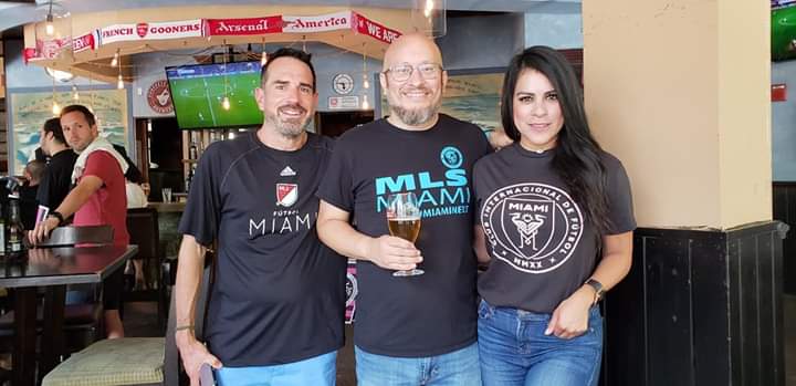 FutbolMiamiTV's tweet photo. It was a great day filming FMTV.
#InterMiamiCF Supporting #MiamiFreedomPark #Yesto378 #MLSMiami @InterMiamiCF @Southern_Legion @marceloclaure @Jorge__Mas https://t.co/KyB3iDlYTf