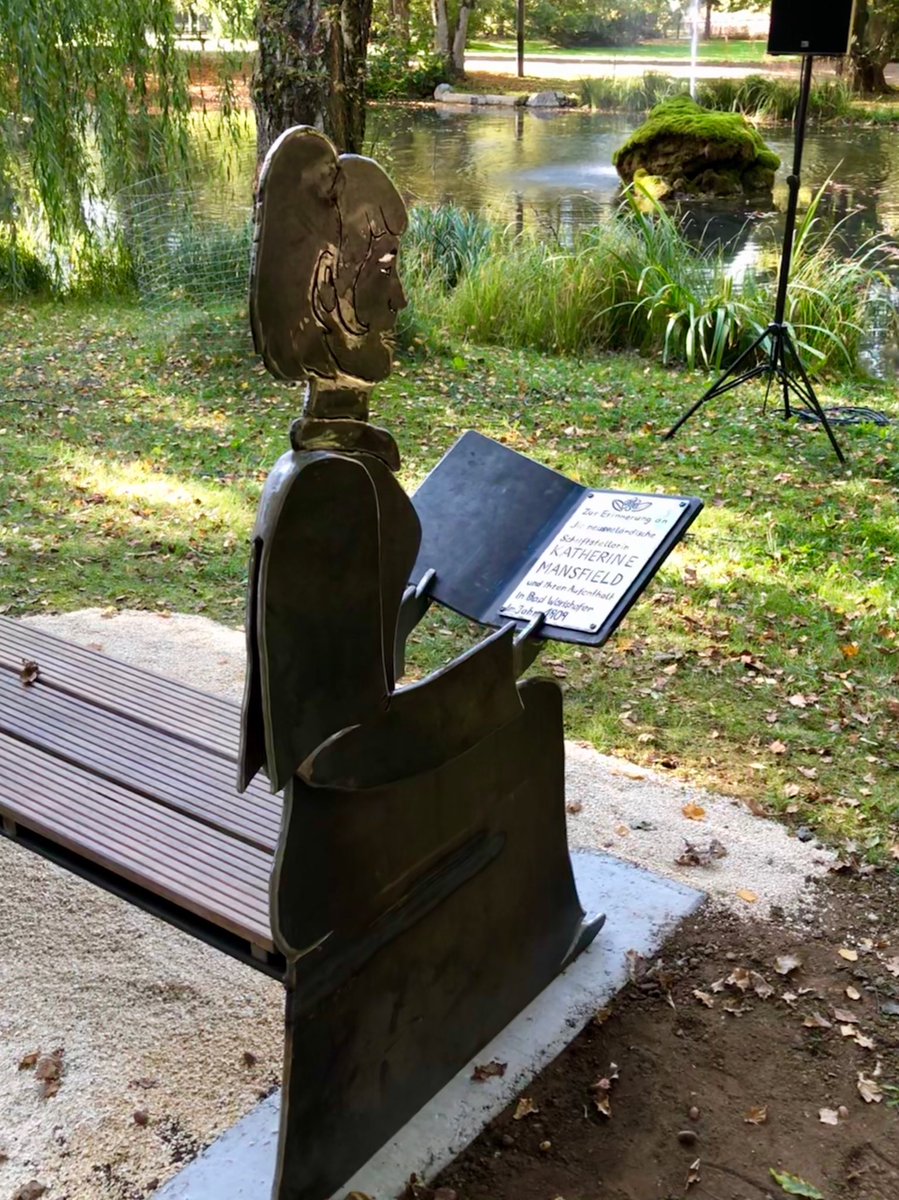 Rupert Holborow on Twitter: "A real privilege to attend the unveiling of  the Katherine Mansfield Bench of Honour at Bad Wörishofen with Mayor  Gruschka and Prof Janet Wilson. Mansfield lived here in