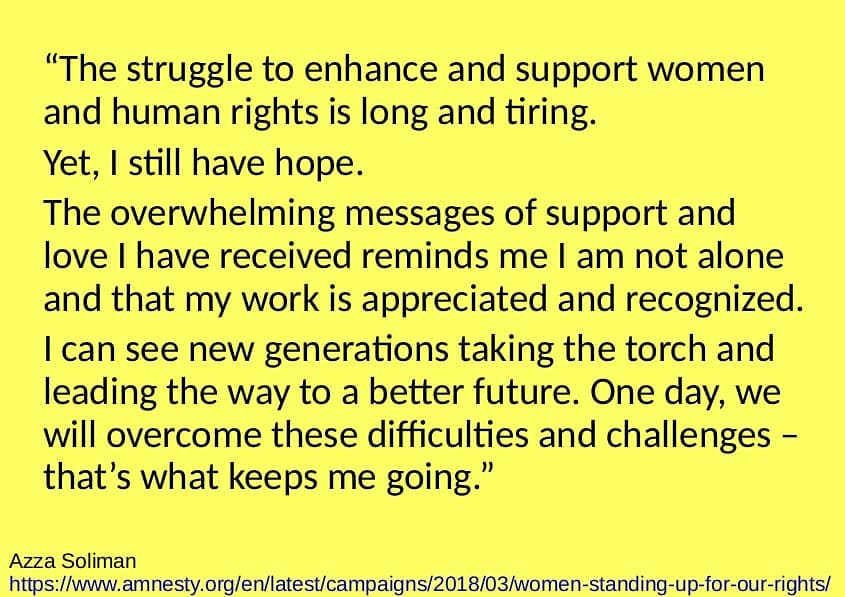 AmnestyExeter's tweet photo. We had a great time at the #WOWexeter festival this weekend! Egyptian lawyer Azza Soliman is very grateful for your continued messages and signatures of support
@Amnesty_WomenUK @AmnestyUK @ep_digital @WOWExeter @AzzaSoliman1 https://t.co/at1VacSPEM