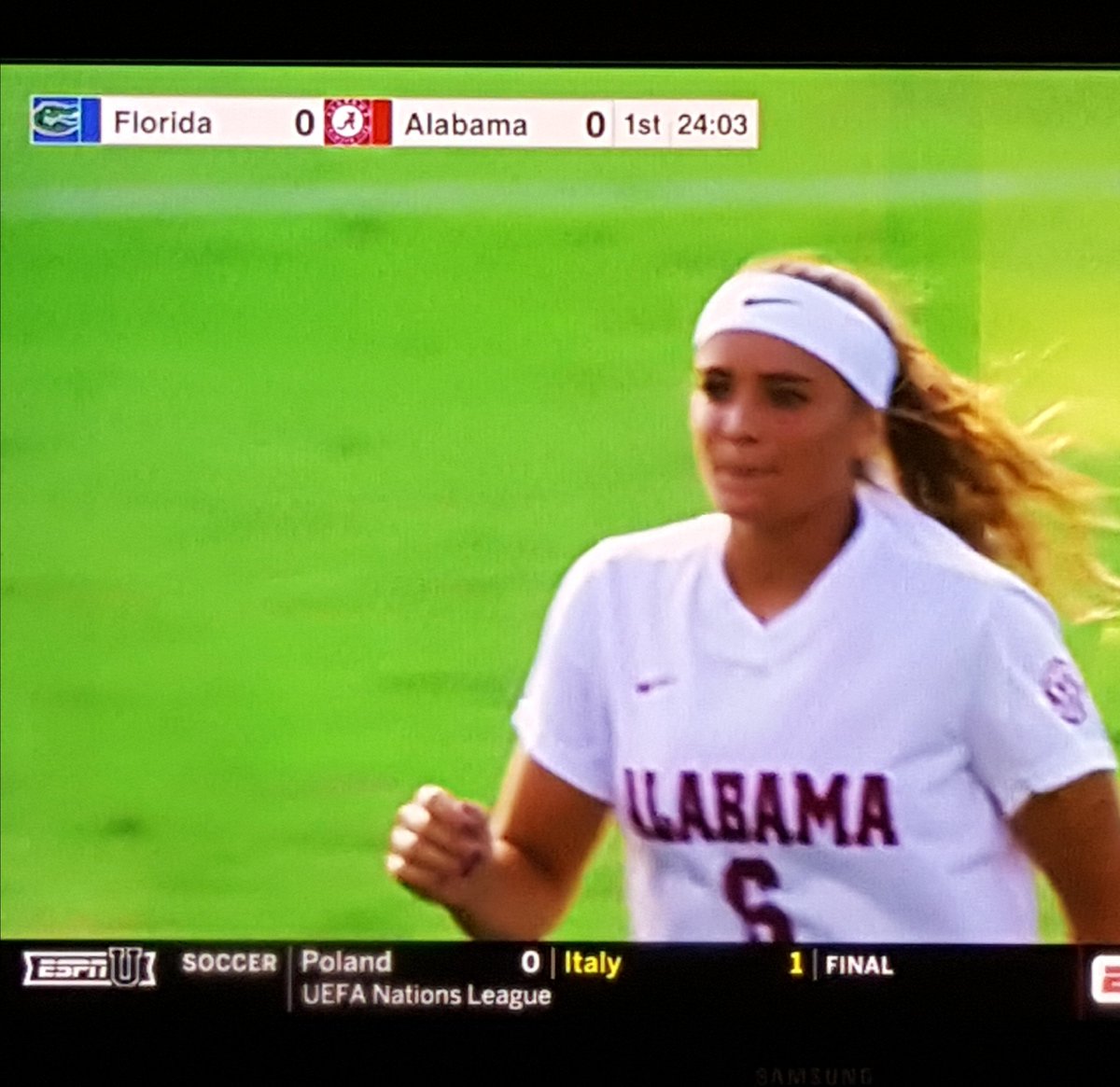 BVBIA_IL's tweet photo. We are trying to catch up....So to get started...
It's senior day for @AlabamaSoccer and alumni Abby Boswell is on ESPNU playing Florida!
#AlwaysNSA Go Abby #RollTide https://t.co/zD7UoB3NOs