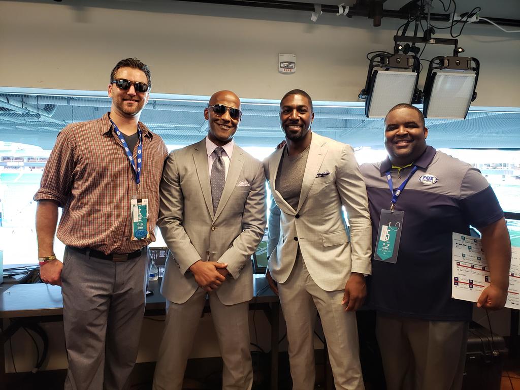 StatJebus's tweet image. All the way down in M I A for the game of the day on @NFLonFOX @BCusterTV @GregJennings #CHIvsMIA