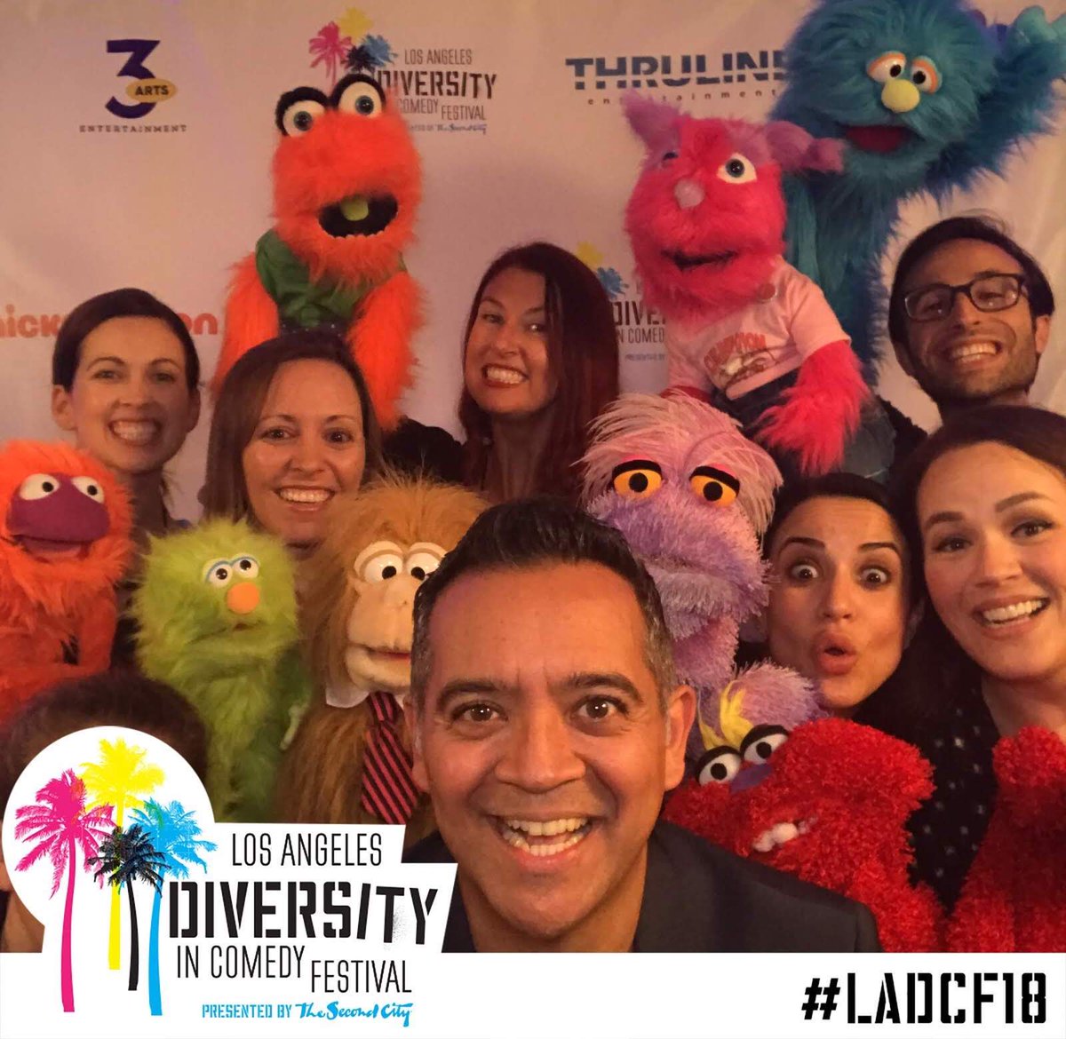 TheJaimeSoria's tweet photo. #PuppetsAmok had a blast performing in the @IthamarEnriquez Variety Spectacular at the @SecondCityLA 2018 Diversity Festival last night!
#Puppets #improv #comedy #Hollywood #puppetry #AlbertThePuppet #ElvisThePuppet https://t.co/aB6gEUgYer