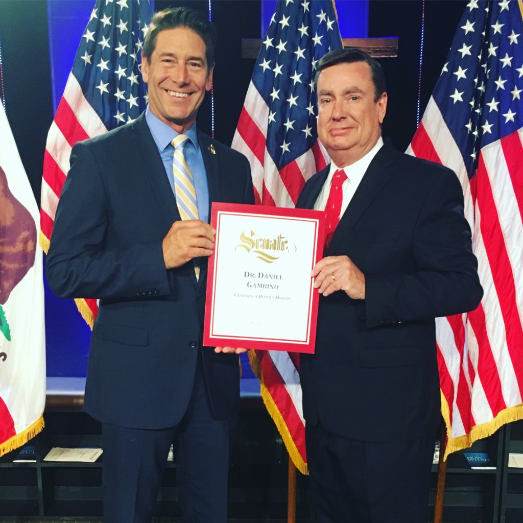 CalChiroOrg's tweet photo. Congratulations to CalChiro President, Dr. Danny Gambino, who received the California Hero Award from Senator Joel Anderson for his relentless pursuit of healthcare excellence.  #congrats #calchiro #calchiropresident #chiropractor #chiropractor https://t.co/0cmrugC9xd