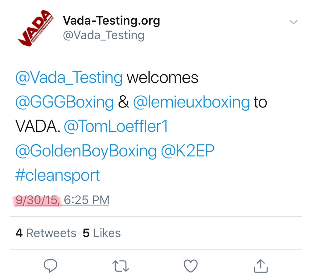 AMereCon_'s tweet photo. Two types of #VadaTesting
#GGGLemieux - 2 weeks 3 days
#SpenceBrook - 2 months 11 days https://t.co/paMBNagAg5