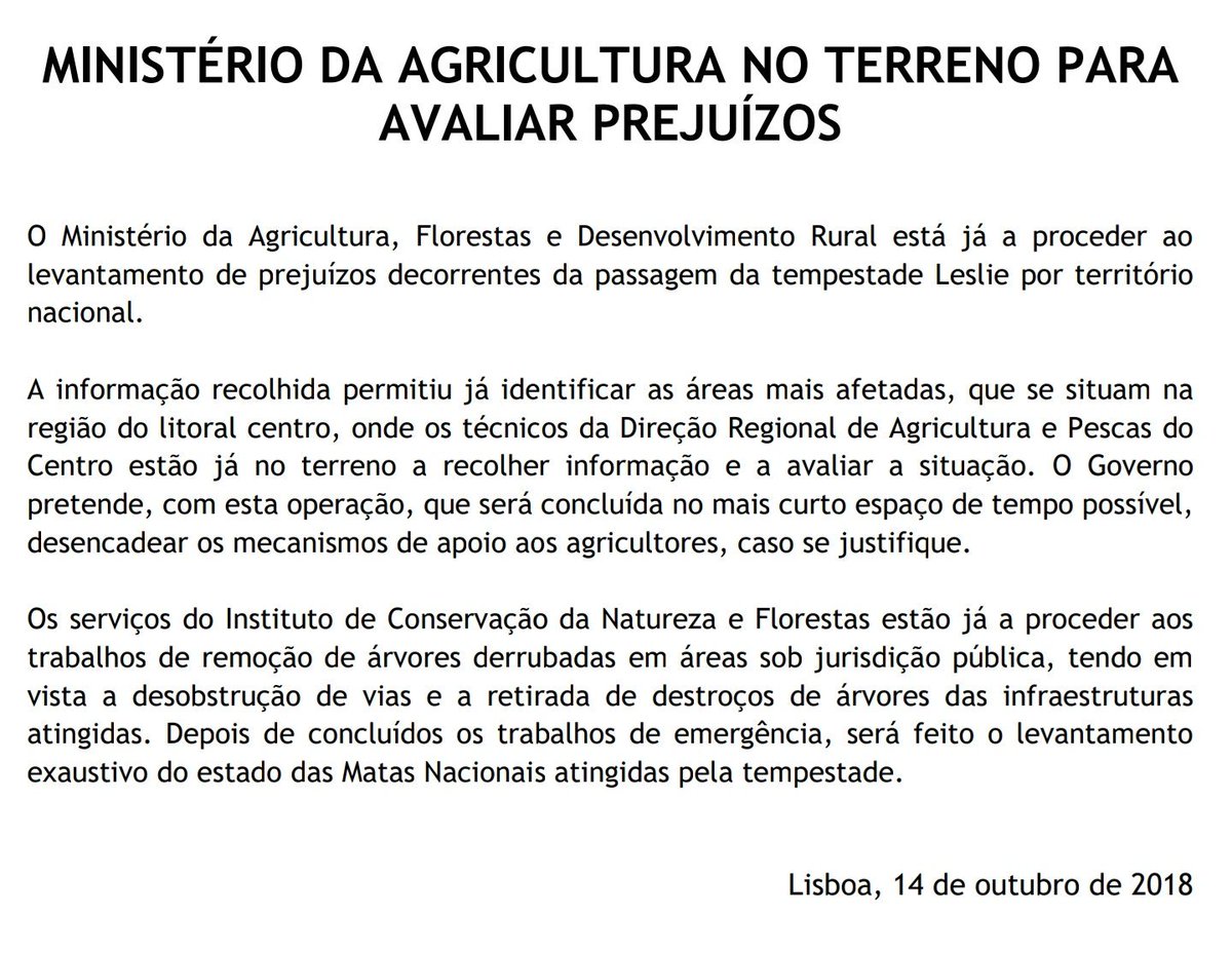 agricultura_pt's tweet photo. Ministério da Agricultura no terreno para avaliar prejuízos
#MAFDR #SEAA #DRAPCentro #Leslie #ICNF #avaliação #prejuízos https://t.co/dnkY2ZMDDV