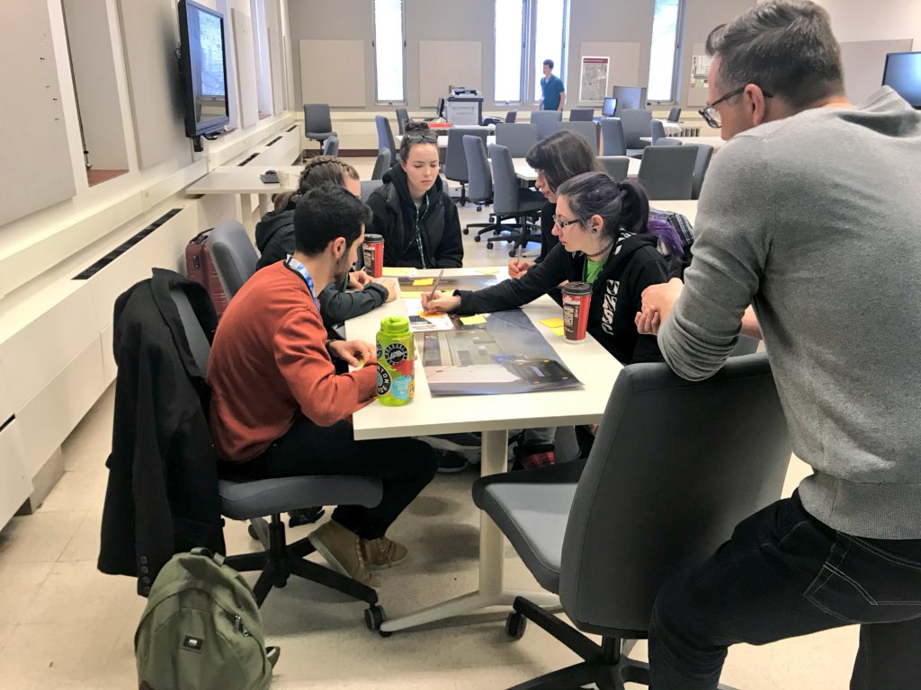 YEGardenSuites's tweet photo. Just wrapped up our laneway design charrette w/ @placecanada! Very impressed by everyone’s creativity & ideas for laneway activation! Definitely using this session as inspiration for our future work. Big thx to Chris from @Beljandevt for joining us! #gardensuites #yeginfill https://t.co/AKgOV2Xhli