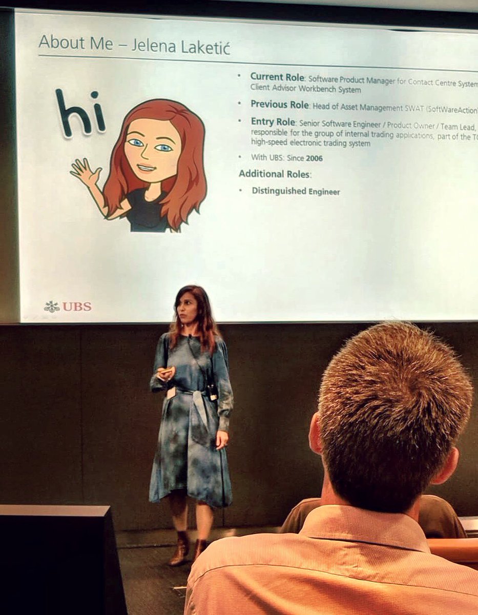 thebabymonster's tweet image. Last week I attended @UBS TechConf 2018, annual all-day conference organized by #UBS Tech4 UBS Tech 2get inspired, listen&amp;amp;learn. #Thankful 4the chance 2meet interesting people, excellent internal&amp;amp;external speakers and even share the stage with them👩🏻‍💻#distinguishedengineer
