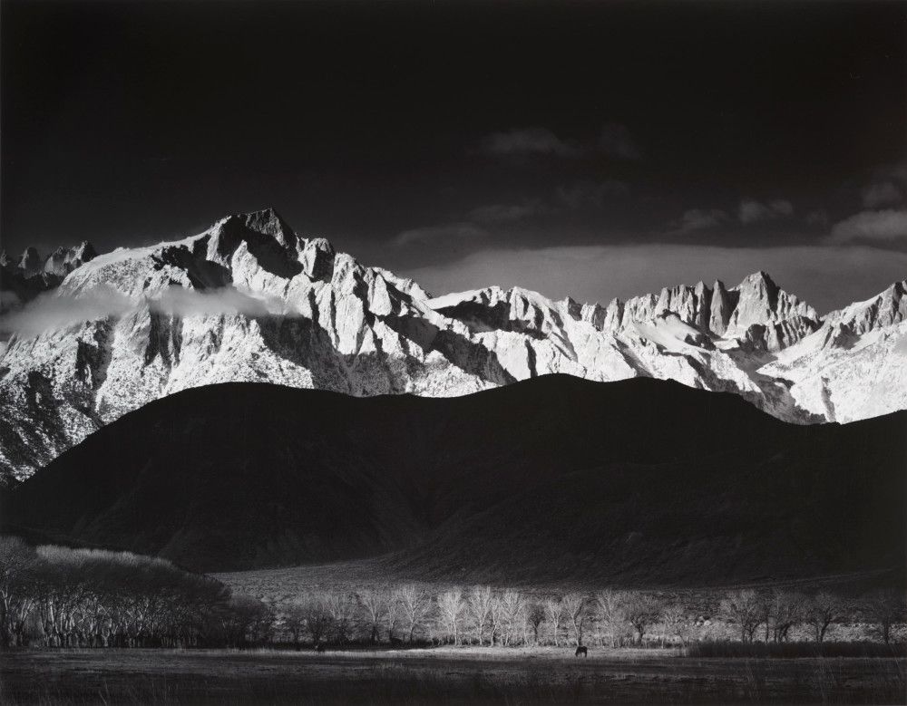 LrTagPlugin's tweet photo. Today's inspiration: Winter Sunrise by Ansel Adams

#photography #landscape https://t.co/NVj5XlY5fg