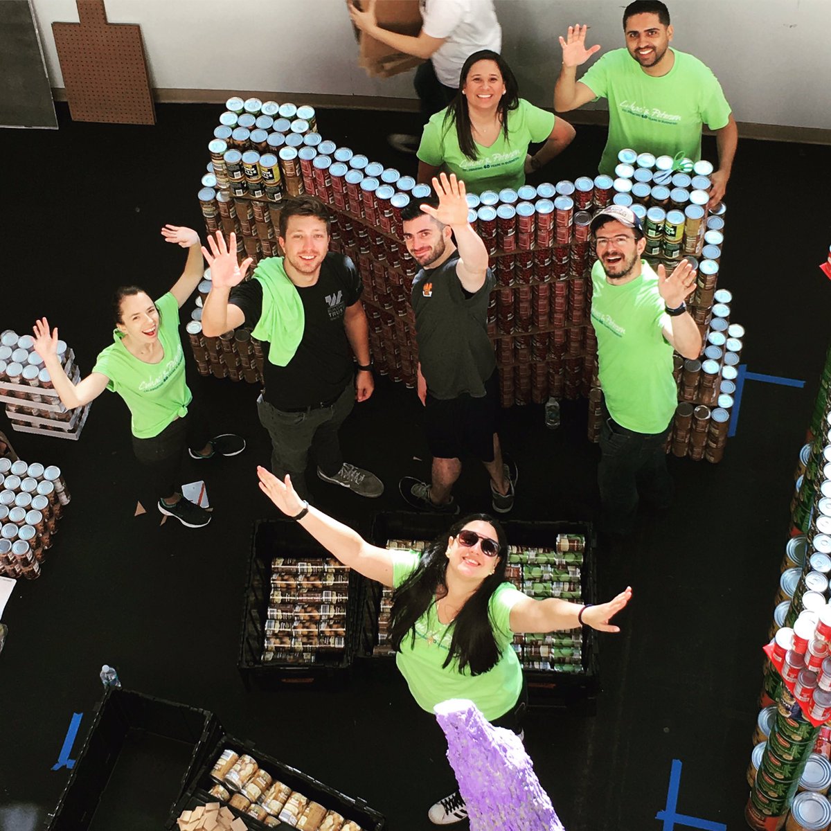 cuhaci_peterson's tweet photo. Working on our @CanstructionORL build with Williams Company! https://t.co/eXWocQJIME