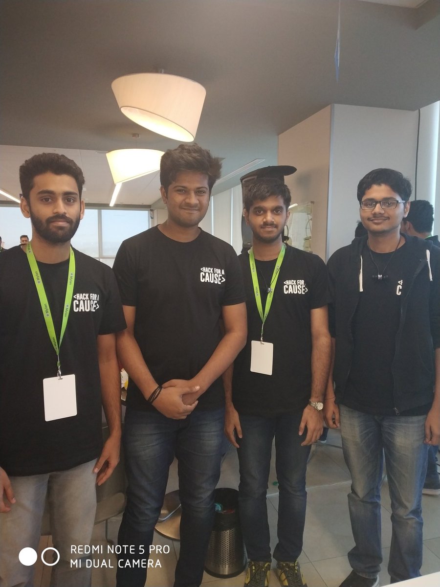 SreejeshSuresh's tweet photo. Ramaiyya Institute of Technology, Dayanand College of Engineering and Sri Sairam Institute of Technology qualified to the final category of the #2018MylanHackathon! Here’s wishing them all the best. https://t.co/VuhEGmz3Fe