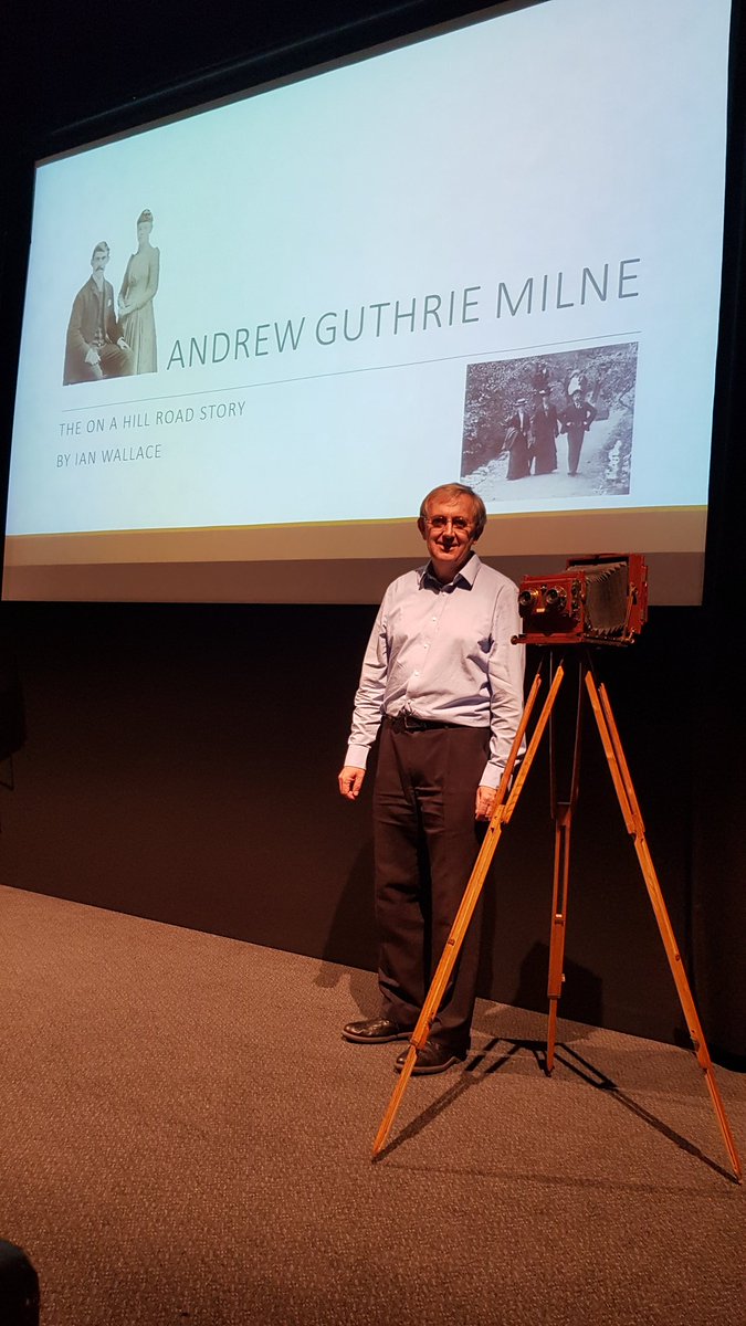 ian_onahillroad's tweet photo. It was great to be able to tell the On a Hill Road story as a part on St Andrew's Photography Festival. Thank you to eveyone who attended and who helped make the event possible. #onahillroad #3d #stereoscopic #StandPhotoFest #scottishhistory https://t.co/0bWNAePRPP