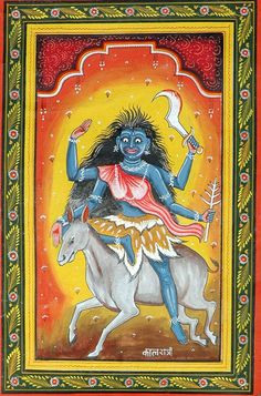 #KaalRatri  #devi a form of  #Durga  #goddess.today is the night.  #Navratri