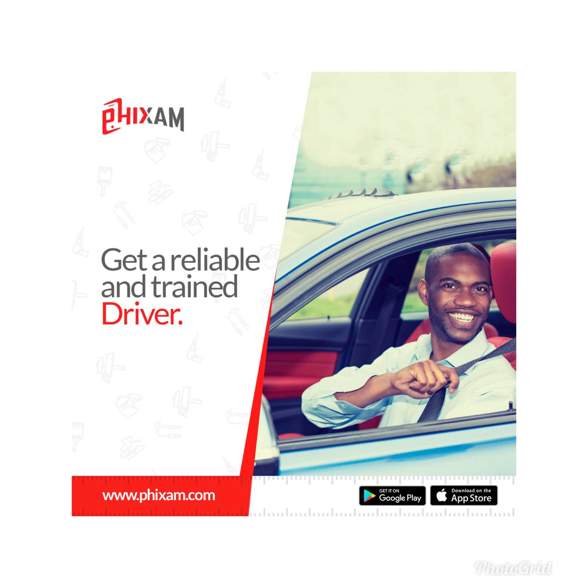 Phixam_ng's tweet photo. Tired of Lagos traffic?
Start your week the right way.
Book a driver on the Phixam app.
_
#StressFreeLifeWithPhixam #Phixam #Lagos #phixam #phixamlife  #phixer #bookaphixer #easylife #lifemadeeasy #stressfree #bliss #lagoslife #lagosliving #findyourlagos #lagos #nigeria #naija https://t.co/8nlB4oKTV1