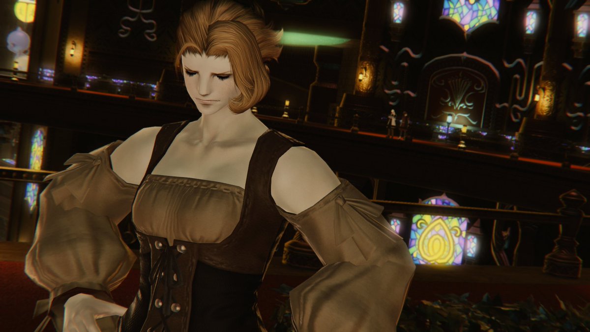 Unnamed Sea Wolf at the Gold Saucer's Cactpot Board #FFXIV  #FF14  #roegadyn  #ルガディン  #femroe