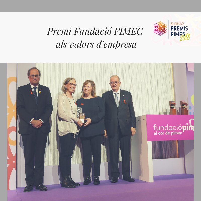 AntoniCanete's tweet photo. 🎖️#31PremisPimes
Premi als Valors d'Empresa
#IndustriasTapla, una empresa que consumeix energia 100% verda, té objectius per estalvi de recursos naturals, i política de formació contínua en la que ha participat el 100% de la plantilla https://t.co/xTGAR7rH2a
