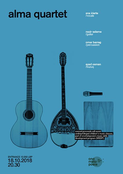 this week at onomatopoeia #175 - mailchi.mp/f353d342b1bd/t… Alma Quartet 18.10 | <a href="/JessicaSligter/">Jessica Sligter</a> ft. @youmnasaba 19.10