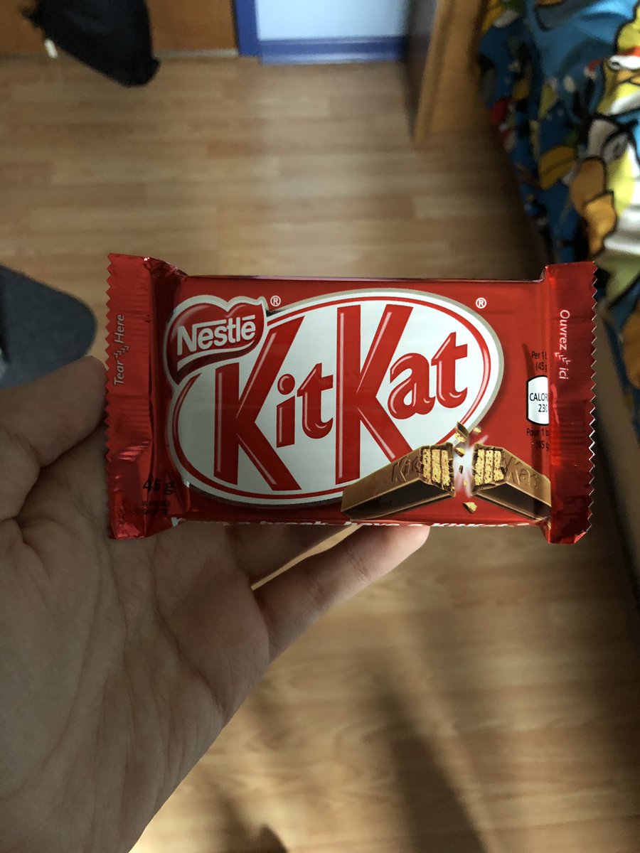 DylanDubeault's tweet photo. Got a @KITKAT Bar today! @KITKATca #MyBreak #KitKat #KitKatRocks https://t.co/dJTJ604ExI