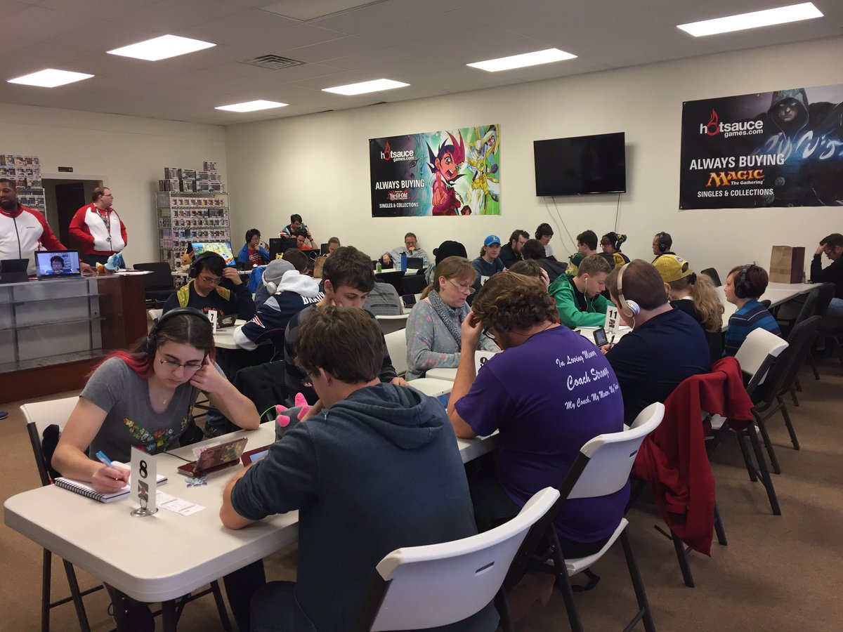 MrOlivola's tweet photo. Weβre now going to shift gears from Super Mario Party back to @Pokemon, as round four of Swiss is now UNDERWAY at todayβs VGC Sun Series Midseason Showdown! π
WATCH: π
π₯ https://t.co/1LVcyOh885
π @JHufself
#PlayPokemon #FinishStrong #GetThatCP @SummitCityGym https://t.co/G3hEw602f0