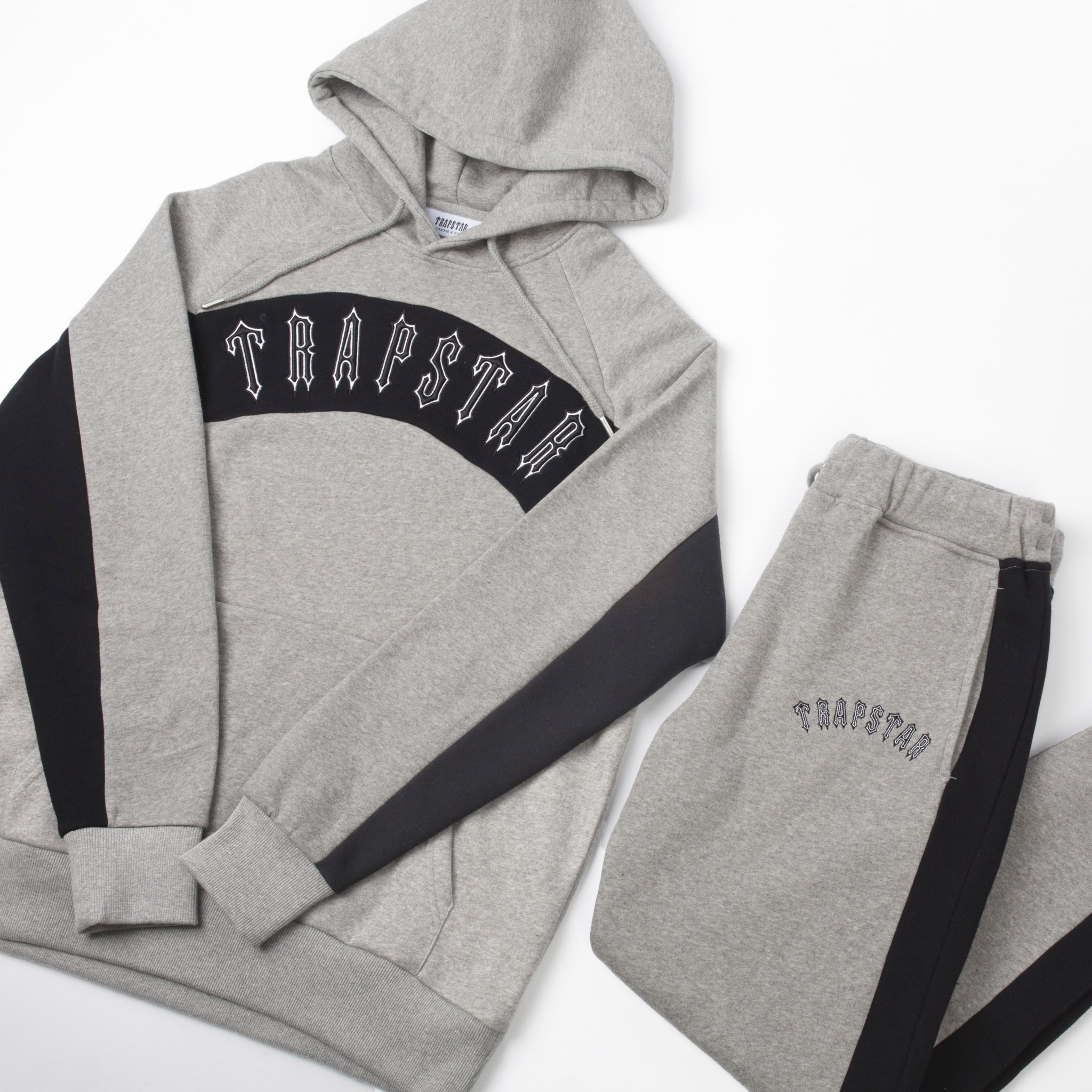 grey trapstar tracksuit