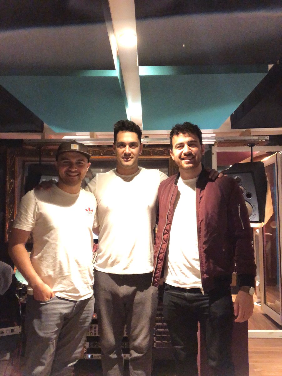 _sereva's tweet photo. IT’S DONE!! Today we finished mastering our debut EP with Rick @pinkbirdrecordingco! It’s been an amazing 4 weeks and we can’t wait for you guys to hear it! Keep your eyes open for more updates! #Sereva #PinkBird #NewMusic #DBD https://t.co/BqKVFxzbuD
