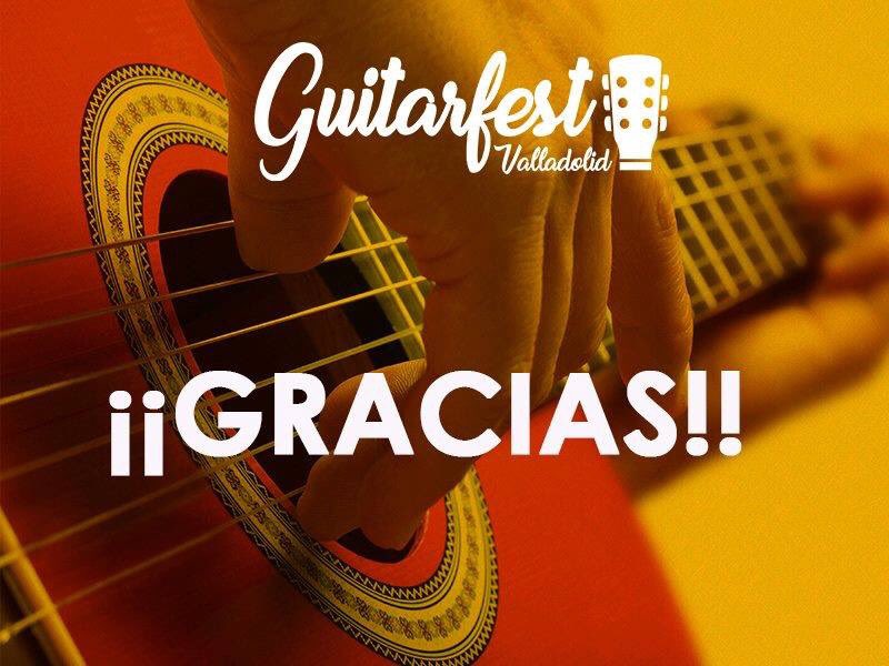 Tras finalizar #GuitarFestVLL gracias a <a href="/AyuntamientoVLL/">Ayto. de Valladolid</a>  . También, a <a href="/uroboropro/">Uroboro Produccion</a>  por hacerlo posible y, como no, a <a href="/epiphonus/">Eduardo Pascual</a> porque su pasión por la música hacen realidad proyectos tan bonitos como éste :)

¡A seguir trabajando! :)
#MúsicaEnVivo.