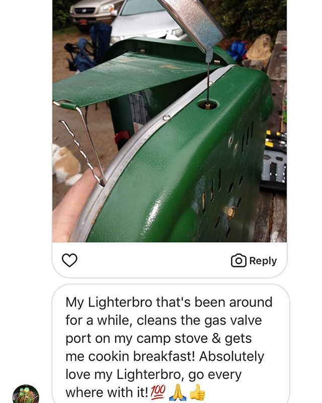 LighterBro's tweet image. @kennysgreentree knows #lighterbro #multitool is #essentialgear when #camping 🏕 #campinghacks ift.tt/2Ch71Yc
