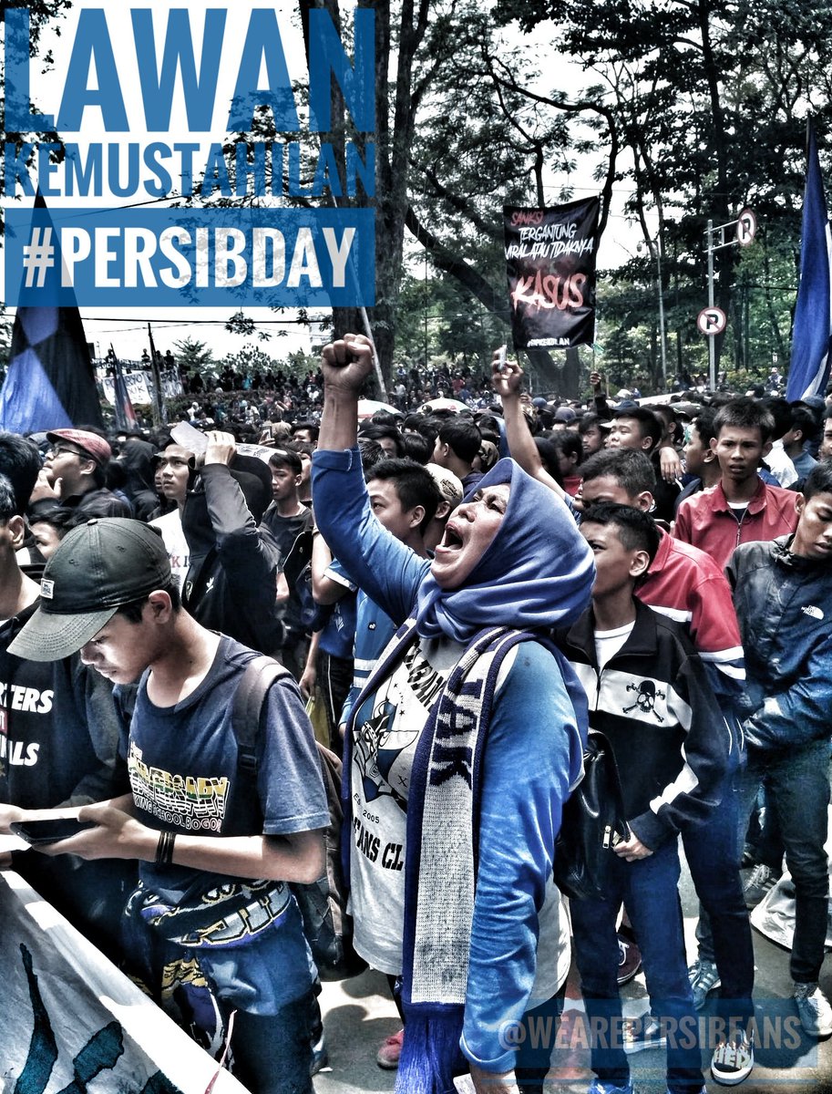 Bismillah 3 poin. Aamiin

#LAWANKEMUSTAHILAN #PERSIBday