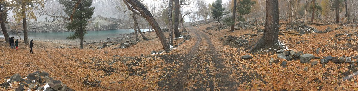 fsherjan's tweet photo. Panoramic view of #SatrangiLake #UpperNaltar https://t.co/9KPGlQe1JM