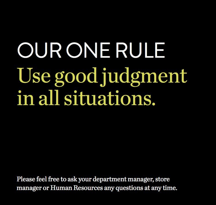 Nordstrom have it right. (Pic: <a href="/Nordstrom/">Nordstrom</a> /@businessinsider) It's really just about this.