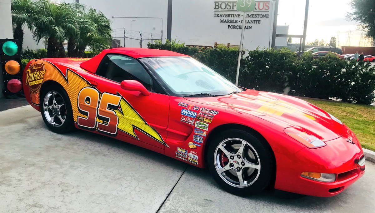 lightning mcqueen corvette