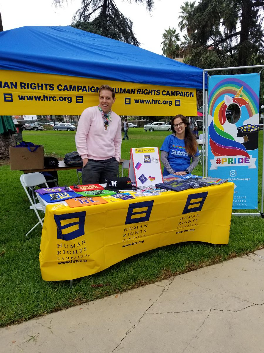 HRCLosAngeles's tweet photo. Thank you to all of the amazing individuals who stopped by the @HRC's Booth at yesterday's @SGVPride! It was wonderful to see so many individuals come together and celebrate the LGBTQ community. Shoutout to CA Assemblyman Anthony @Portantino for joining us at the event as well! https://t.co/vuHJWkD1wW