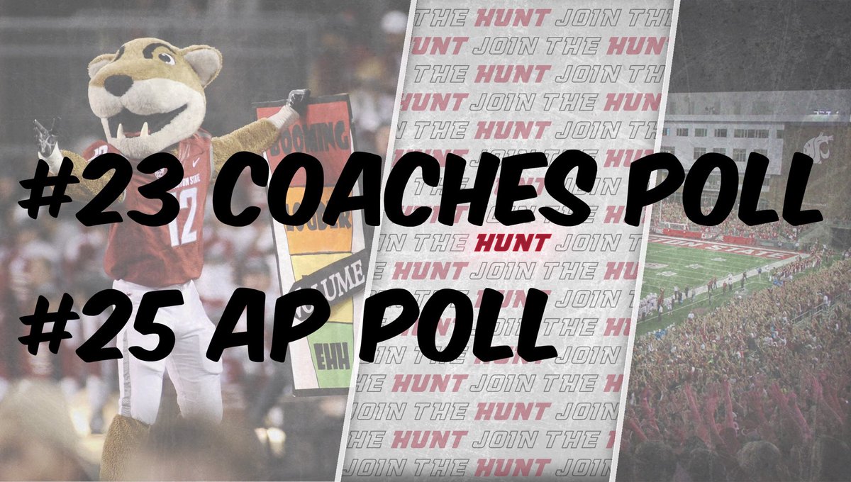 The polls are out!  #GoCougs #JoinTheHunt