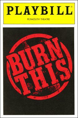 louliberatore's tweet photo. As I begin tech today for DANIEL'S HUSBAND at the Westside Theatre, this memory popped up;
BURN THIS opened 10/14/1987
Nice. I'm old.
#DanielsHusband
@Daniels_Husband
#BurnThis #CircleRep https://t.co/lVN4CEWhpg