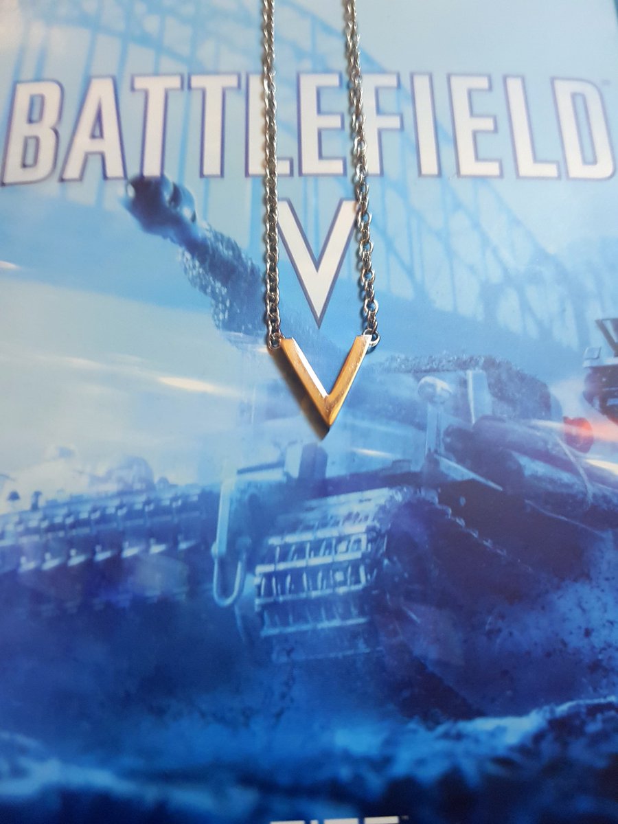 OfficialHvsZ's tweet photo. We are giving away 2x BFV I Morse Code dog tag.
And!
For all those who want to give something to their wife, girlfriend, daughter or oneself what connects with BFV and the hobby, we are giving away 2 V necklaces!

Simply RT and Follow to participate

We will drop more Vs soon!😊 https://t.co/JbMj9Wqe2b