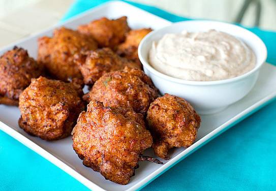 Conch fritters are yummy!