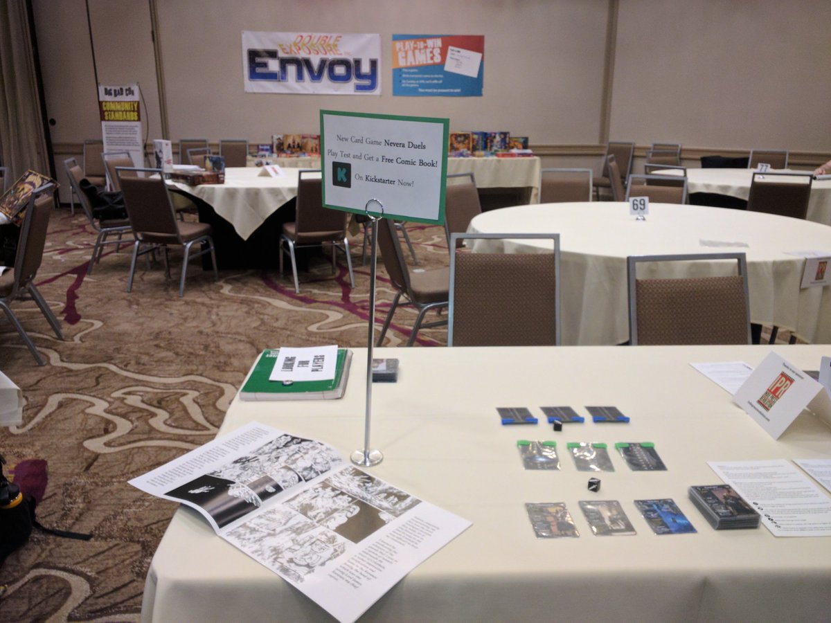 Nevera Duels is at #bigbadcon stop by and #playtest for a free comic book! 

#kickstarter #boardgames #boardgame #tabletop #ffg #mtg #fantasy #horror
<a href="/bigbadcon/">Big Bad Con</a>