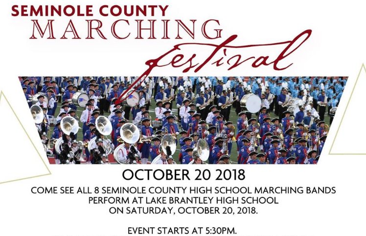 oviedoband's tweet photo. Want to see our incredible show? Buy your tickets in advance at a rehearsal this week or the game on Friday.  $5 in advance and the proceeds help our band pay for busing to the event.  $7 at gate, day of event = no proceeds for our band. Hope to see you there! https://t.co/wPDkkDvkHk