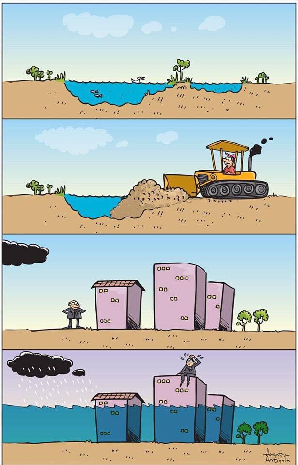 StormchaserUKEU's tweet photo. True I’m afraid.... #severeweather #Flood #extremeweather 
Cartoon; Angelo Dopwell. https://t.co/qglEgsjTzb