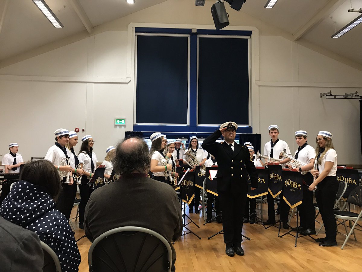 ColeshillBand's tweet photo. Proud of our Youth Brass, who played their socks off today, under Able Seaman, Stephen Fagg MD an won most entertaining programme at the #ODBBA contet today. Our flugelhorn Olivia also won best instrumentalist. https://t.co/a5xKBt06XW