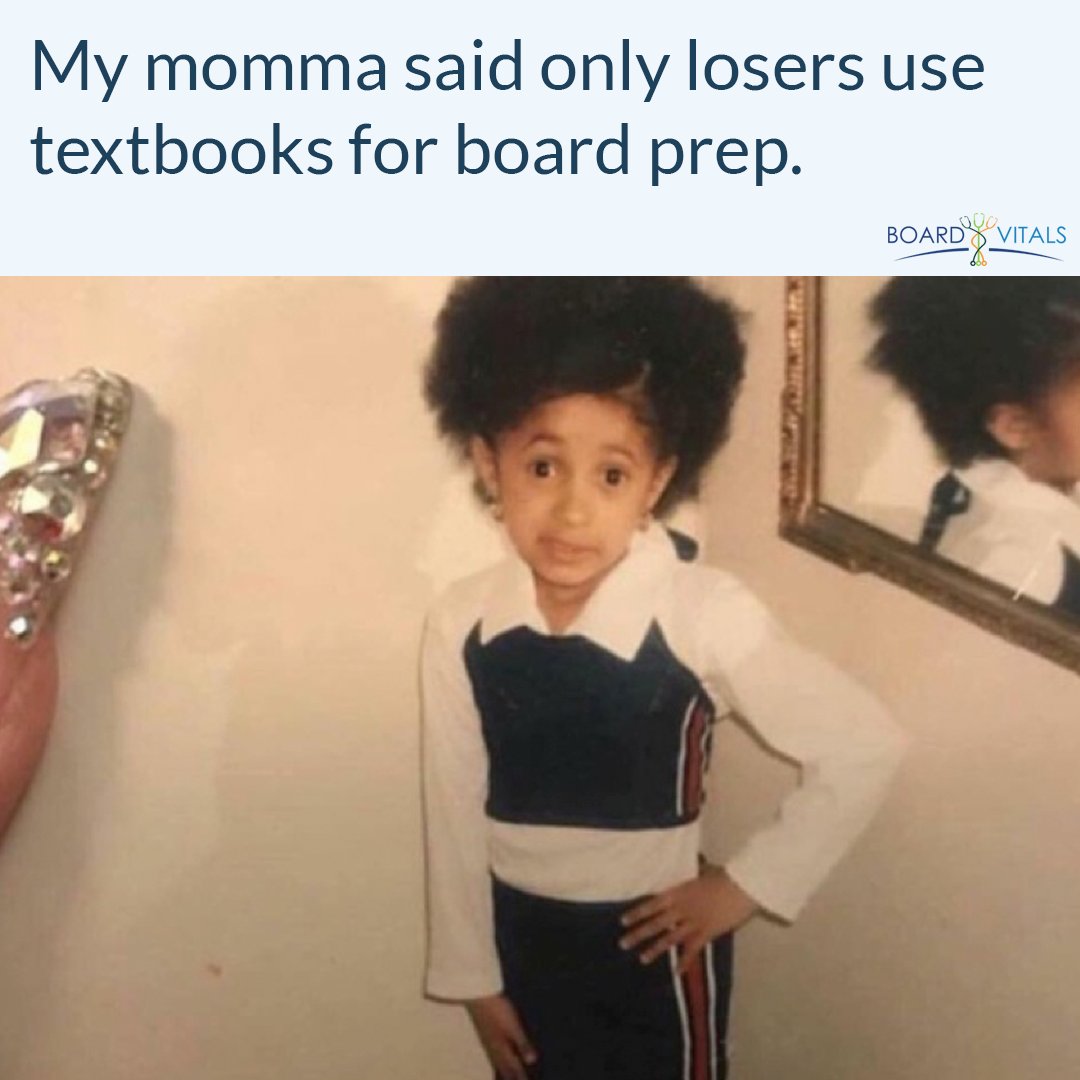 BoardVitals's tweet photo. Not that there's anythin' wrong with textbooks....but ain't it nice to not lug them around? okurrr
#boardprep #boardreview #cardibmeme https://t.co/0fPJFMlRci