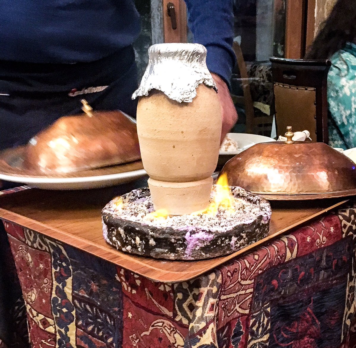 alex_ne's tweet photo. Tonight in #Istanbul...All of the relaxing courtesy of @cagalogluhamam &amp; a clay pot dinner! https://t.co/jc39a7m4it