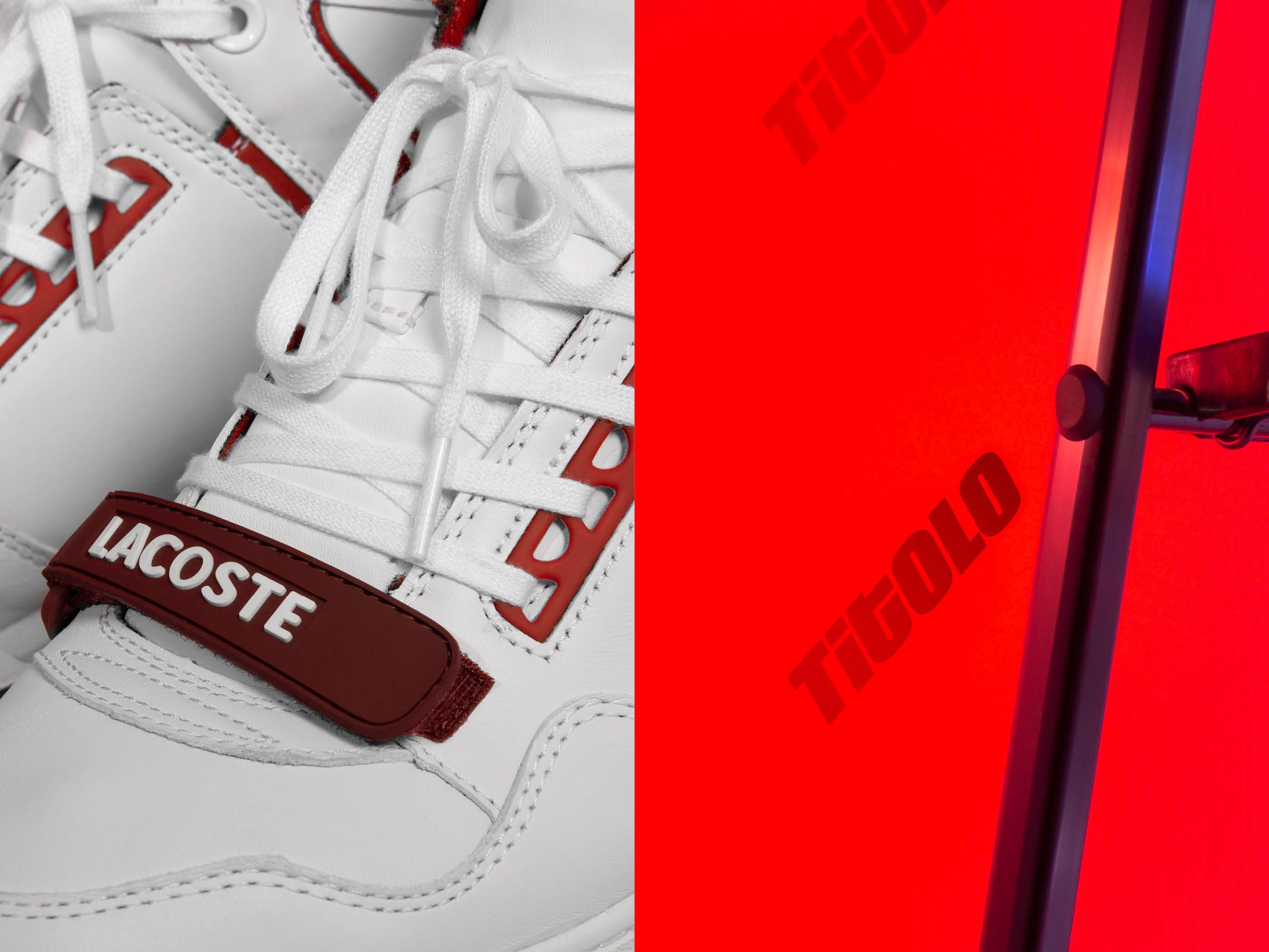 Titolo on X Lacoste Missouri Mid in Navy Blue Goji Red Flour and White Spark Biosphere Coral Red launch tomorrow Monday 15th October 10AM CET check it out https t ErM8esmyx5 lacoste lacostemissouri...