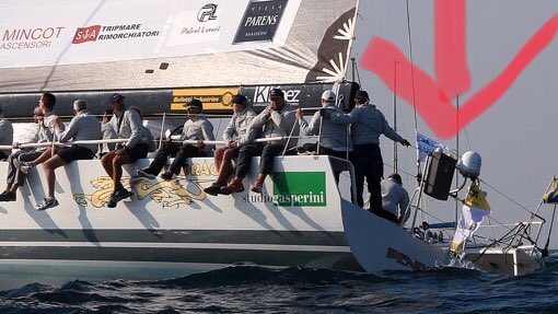 CleanSeaLIFE's tweet photo. The @CleanSeaLIFE flag was chased by 2680 boats today! Super well done to the Pendragon crew ❤️ who finished 6th overall in the world’s most crowded race - the amazing @RegataBarcolana   Thanks for inspiring sailors with a #NothingOverboard policy  #Barcolana #Barcolana50 https://t.co/HBshgMmnmV