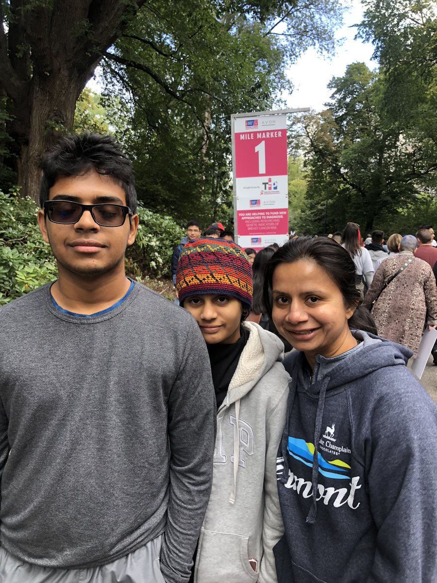 sakhardandey's tweet image. @AmericanCancer #makingthestrides #walk with #TeamUnitedNations - We Believe. #BreastCancerAwareness #survivors