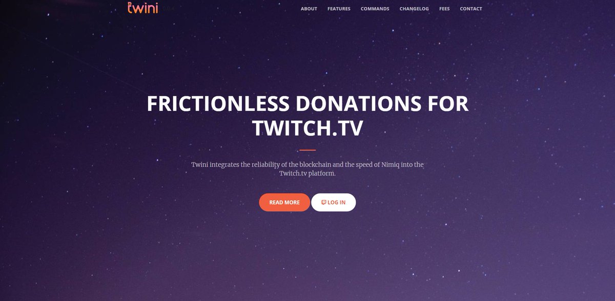 stefffffann's tweet photo. Are you a #livestreamer looking to build a #following & #monetise your #Twitch stream?
Hit the #Twini website up and recieve #Nimiq donations through Twitch chat. Its absolutely free!
https://t.co/MDfzF7ngzc https://t.co/GzyxdH0IRh